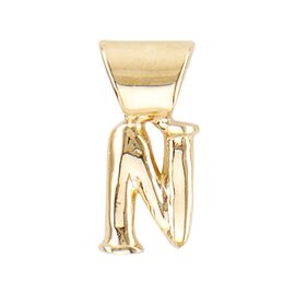 Золотая подвеска на браслет или цепочку UNOde50 My N