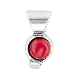 Серебряная подвеска с натуральным камнем UNOde50 My Agate