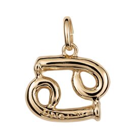 Золотая подвеска знак зодиака Рак UNOde50 Cancer