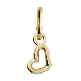 Золотая подвеска женская для пирсинга Сердце UNOde50 Hart