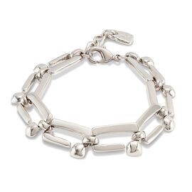 Серебряный браслет женский из звеньев в виде изогнутых гвоздей UNOde50 Unusual