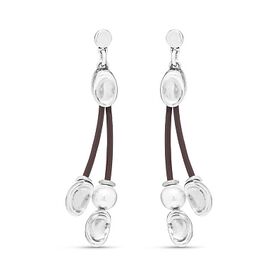 Серебряные серьги женские с жемчугом UNOde50 BOND