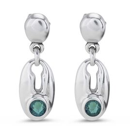 Серебряные серьги женские с кристаллами Сваровски UNOde50 To You