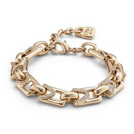 Золотой браслет женский с топазами UNOde50 Unstoppable Topaz