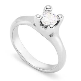 Серебряное кольцо с цирконием UNOde50 Cosmos, Размер (мм): 17,3-17,7