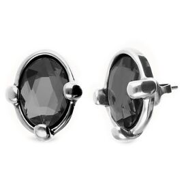 Серебряные серьги с кристаллом UNOde50 Ser Deslumbrante