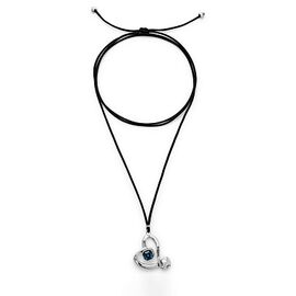 Серебряное ожерелье с кристаллом Сваровски UNOde50 Ser Expresiva