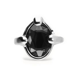 Серебряное кольцо женское с кристаллом UNOde50 Ser Deslumbrante, Размер (мм): 16,3-16,7