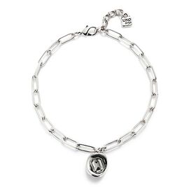 Серебряное ожерелье женское с кристаллом Сваровски UNOde50 Ser Valiente