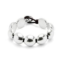 Серебряный браслет из бусин UNOde50 Ser Intrepida, Размер (мм): 165