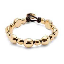 Золотой браслет из бусин UNOde50 Ser Intrepida, Размер (мм): 165