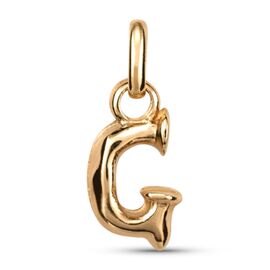 Золотая подвеска Буква G малая UNOde50