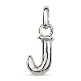 Серебряная подвеска J малая UNOde50