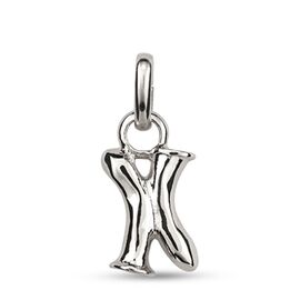 Серебряная подвеска Буква X малая UNOde50