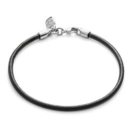 Кожаный браслет женский с серебром UNOde50 Hazte Uno