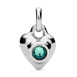 Серебряная подвеска с кристаллом Сваровски Сердце UNOde50 Hazte Uno