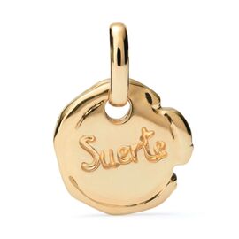 Золотая подвеска женская Счастье Hazte Uno Suerte