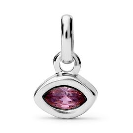 Серебряная подвеска с кристаллом Сваровски Глаз UNOde50 Hazte Uno