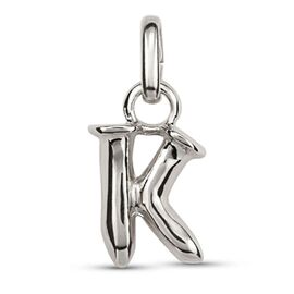 Серебряная подвеска Буква K малая UNOde50