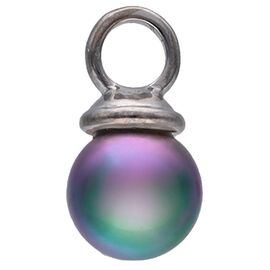 Серебряная подвеска с жемчугом Majorica Pearl charms