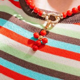 Золотая подвеска с жемчугом Majorica Cruces