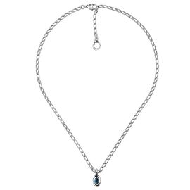 Серебряное колье женское с кристаллом Сваровски Ciclon Emotions