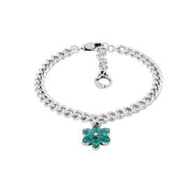 Серебряный браслет с подвеской Ciclon Flora