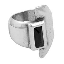 Серебряное кольцо с муранским стеклом Ciclon Lineal, Размер (мм): 16,5