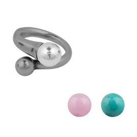 Кольцо женское с муранским стеклом Ciclon Camaleonica Rutenio, Размер (мм): 17,8-18,4