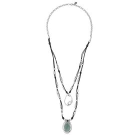 Колье из серебра с муранским стеклом Ciclon Deba