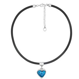 Серебряное колье c муранским стеклом Ciclon Pasion, Размер (мм): 400-430