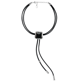 Серебряное колье женское с муранским стеклом Ciclon Korbatero