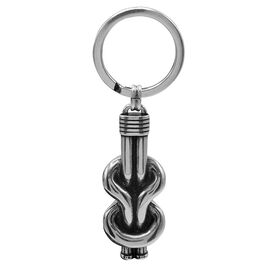 Брелок для ключей серебряный Ciclon Rizo