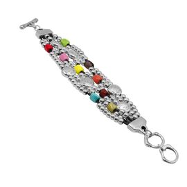 Серебряный браслет с муранским стеклом Ciclon Aurea