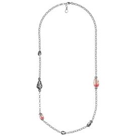 Серебряное колье с муранским стеклом Ciclon Liquid