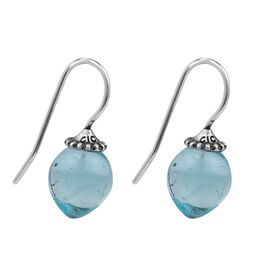 Серебряные серьги с муранским стеклом Ciclon Amira