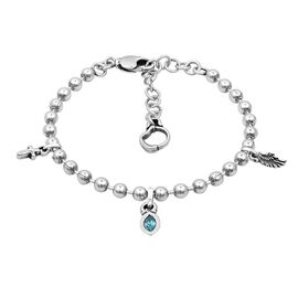 Серебряный браслет с муранским стеклом Ciclon Heaven