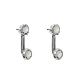 Серебряные серьги с муранским стеклом Ciclon Divino