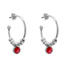 Серебряные серьги с муранским стеклом Ciclon Esencia