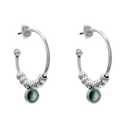 Серебряные серьги с муранским стеклом Ciclon Esencia