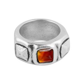 Серебряное кольцо женское с муранским стеклом Ciclon Stile, Размер (мм): 16,5