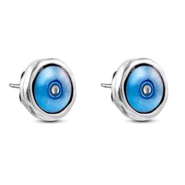 Серебряные серьги с муранским стеклом Ciclon Essentials