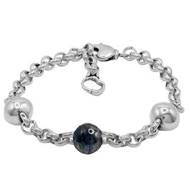 Серебряный браслет с муранским стеклом Ciclon Spheric