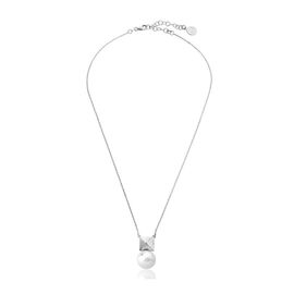 Серебряное колье женское из органического жемчуга Majorica TU Y YO