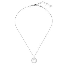 Серебряное колье с подвеской из жемчуга Мабэ Овен Majorica Zodiac