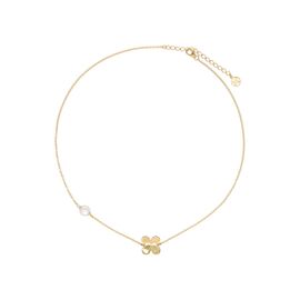 Золотое колье с белым жемчугом Majorica Ayanti