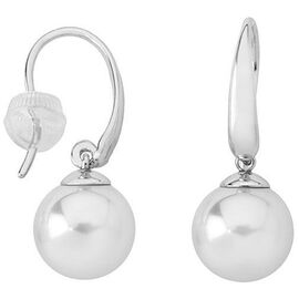 Серебряные серьги с органическим жемчугом  Majorica Classic