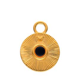 Золотая подвеска с жемчугом мабэ Majorica Alejandria