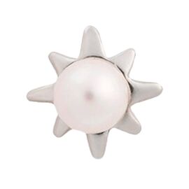 Серебряные серьги женские с жемчугом Majorica Cos