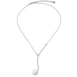Серебряное колье женское с жемчугом Majorica Solfeo